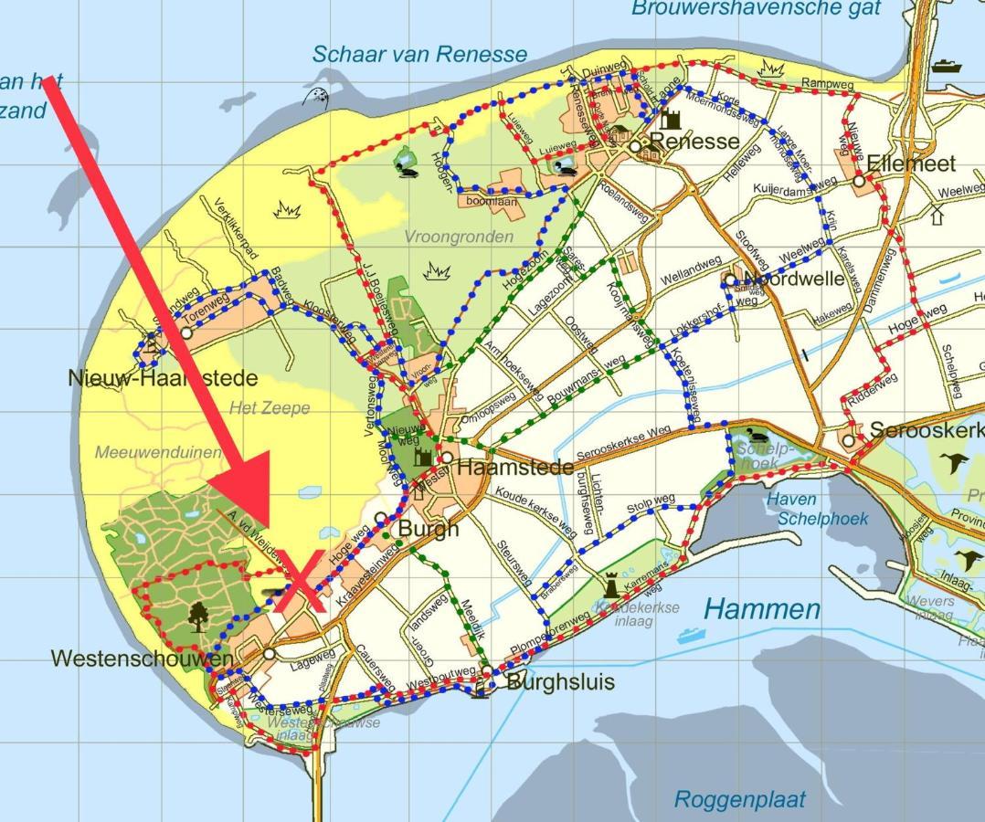 Heerlijk Vrijstaand Huis Aan De Duinen Burgh-Haamstede Exteriér fotografie